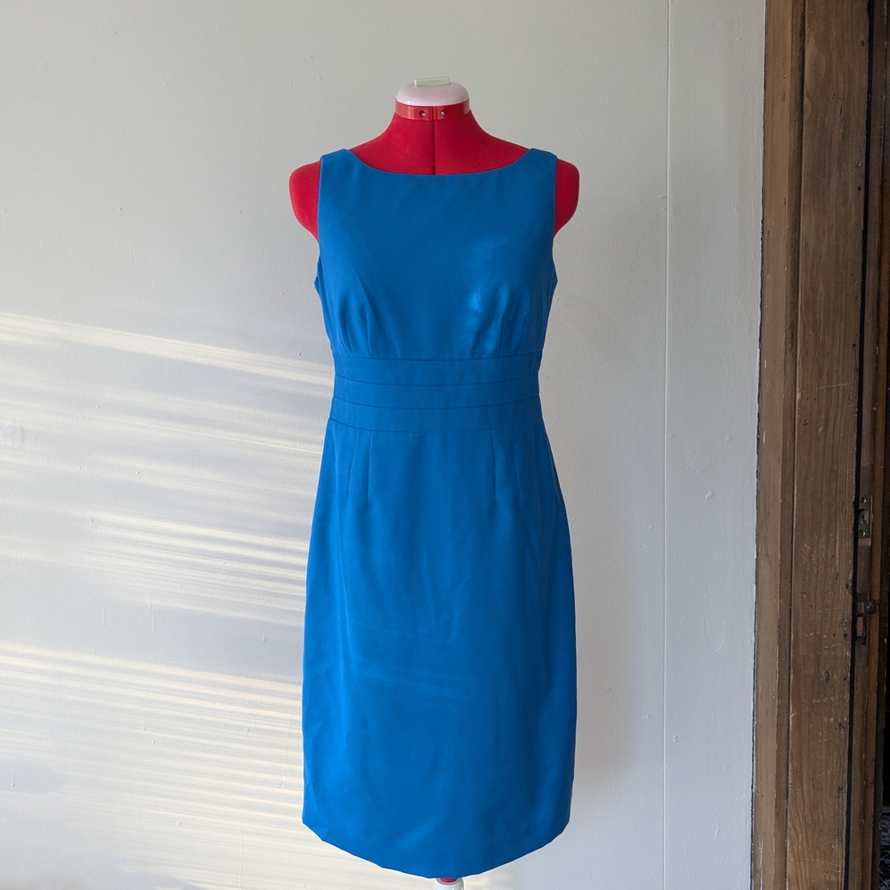 Banana Republic Blue Sleeveless Dress